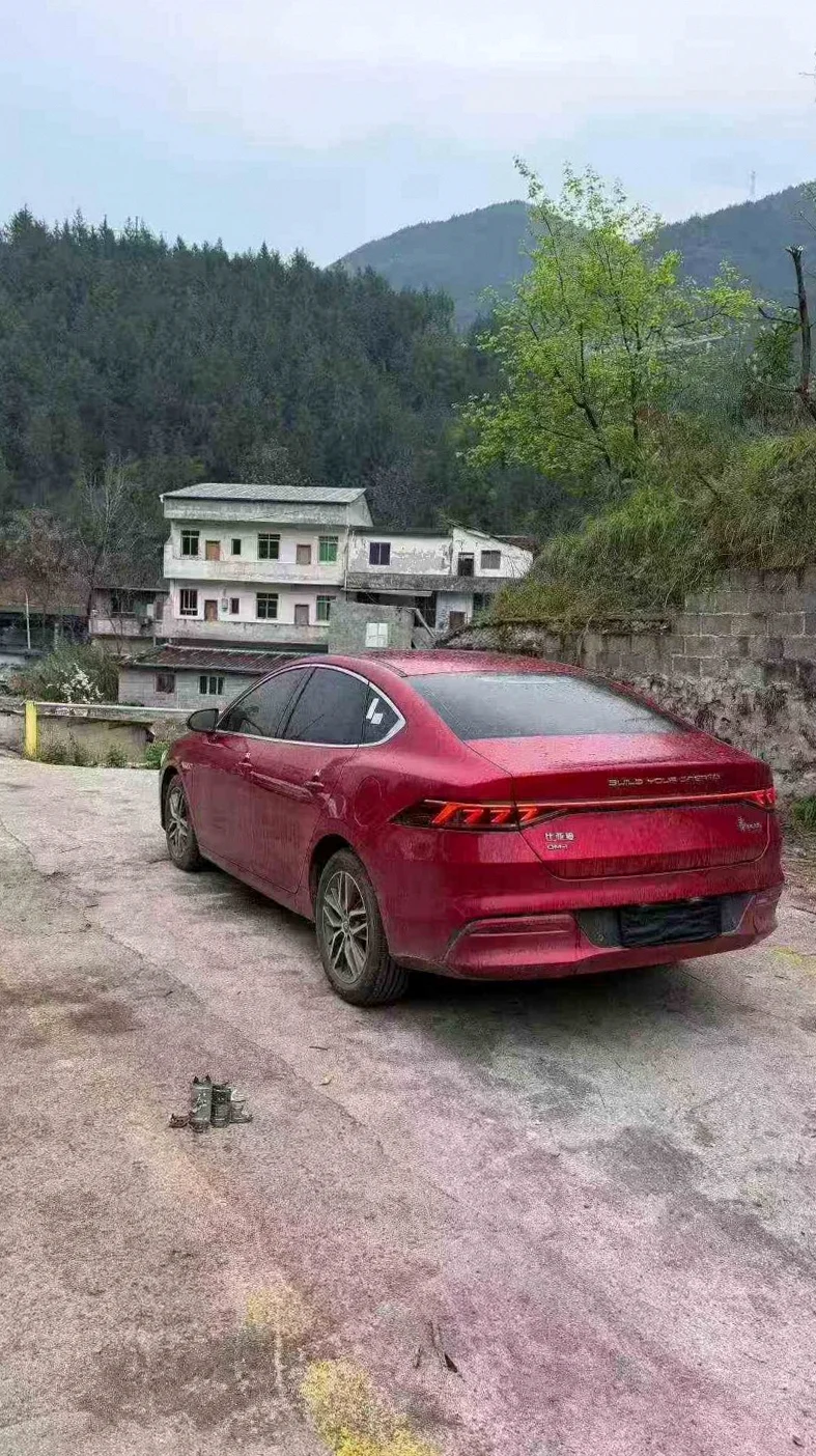 比亚迪秦 内饰后排