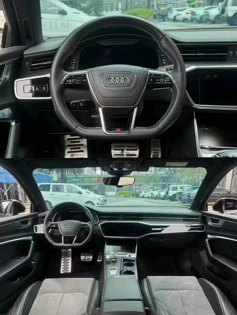 奥迪A6L 后面外观一